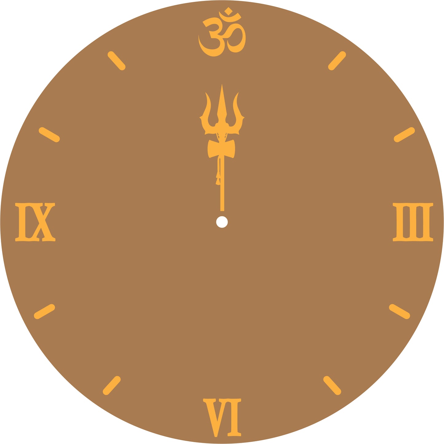 Sanatan Clock Set - 10 Inches