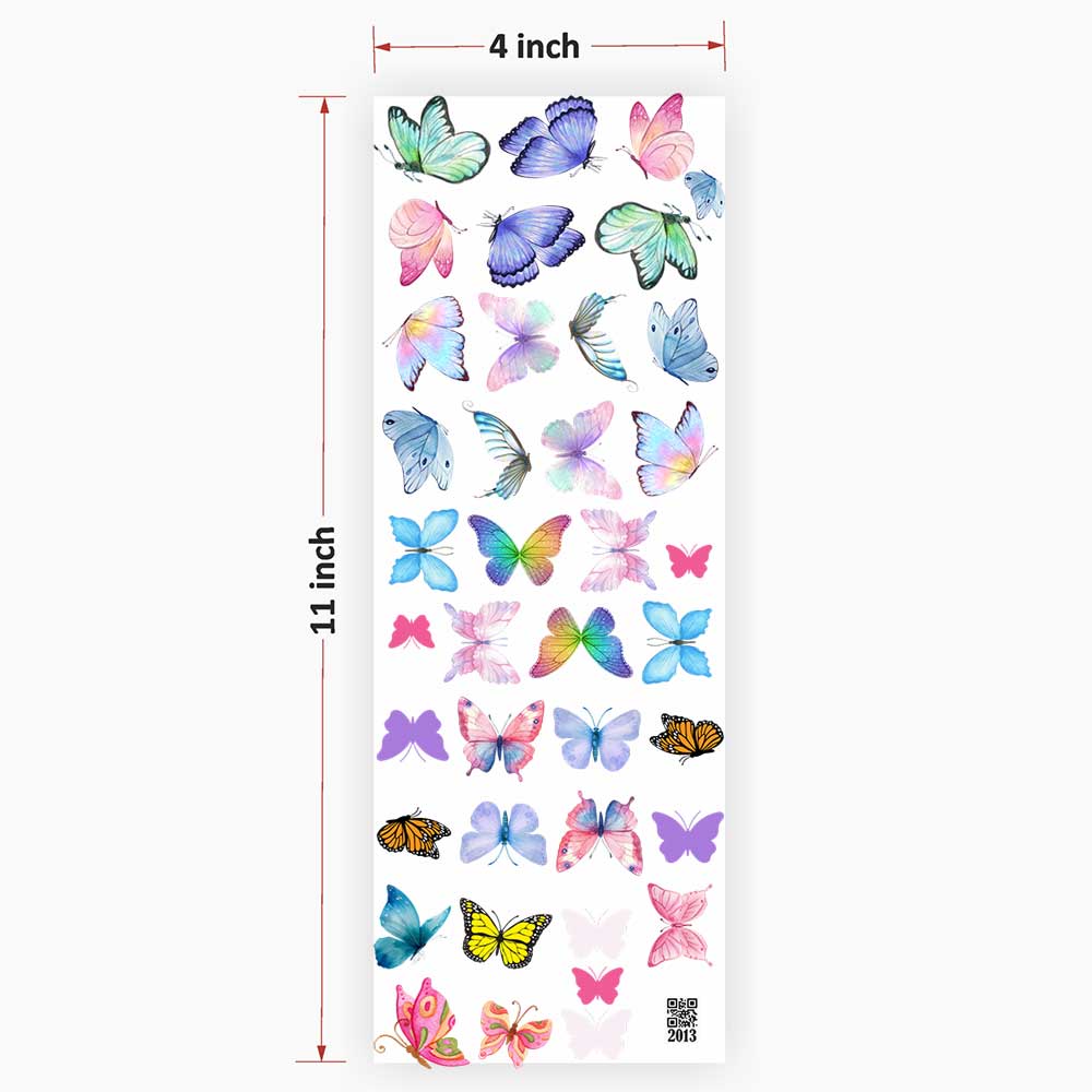 Butterfly UV DTF Sticker for Resin art 2013