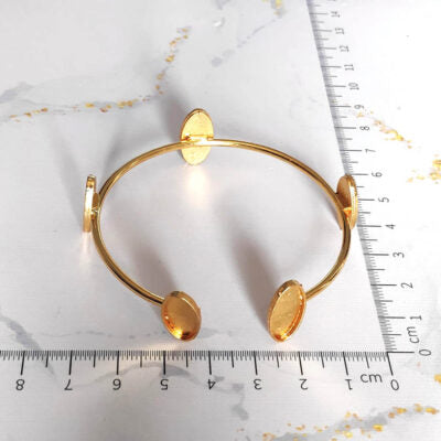 Five Oval Kada Bracelet