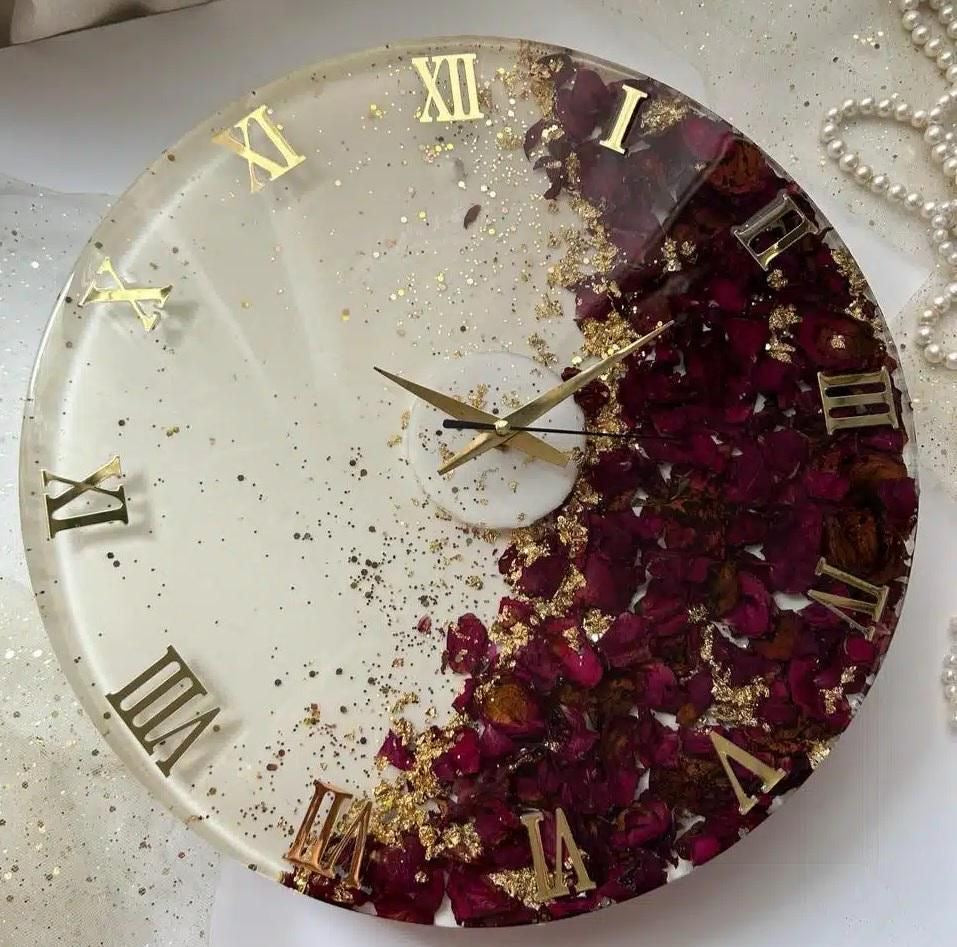 Clock 12x12In Silicone Mould