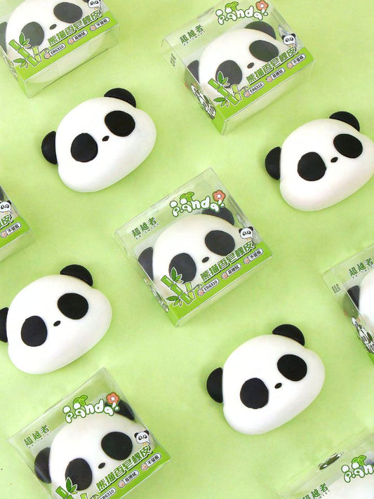Cute Panda Jumbo Eraser for Kids – Soft Cartoon School Eraser (Single Piece)