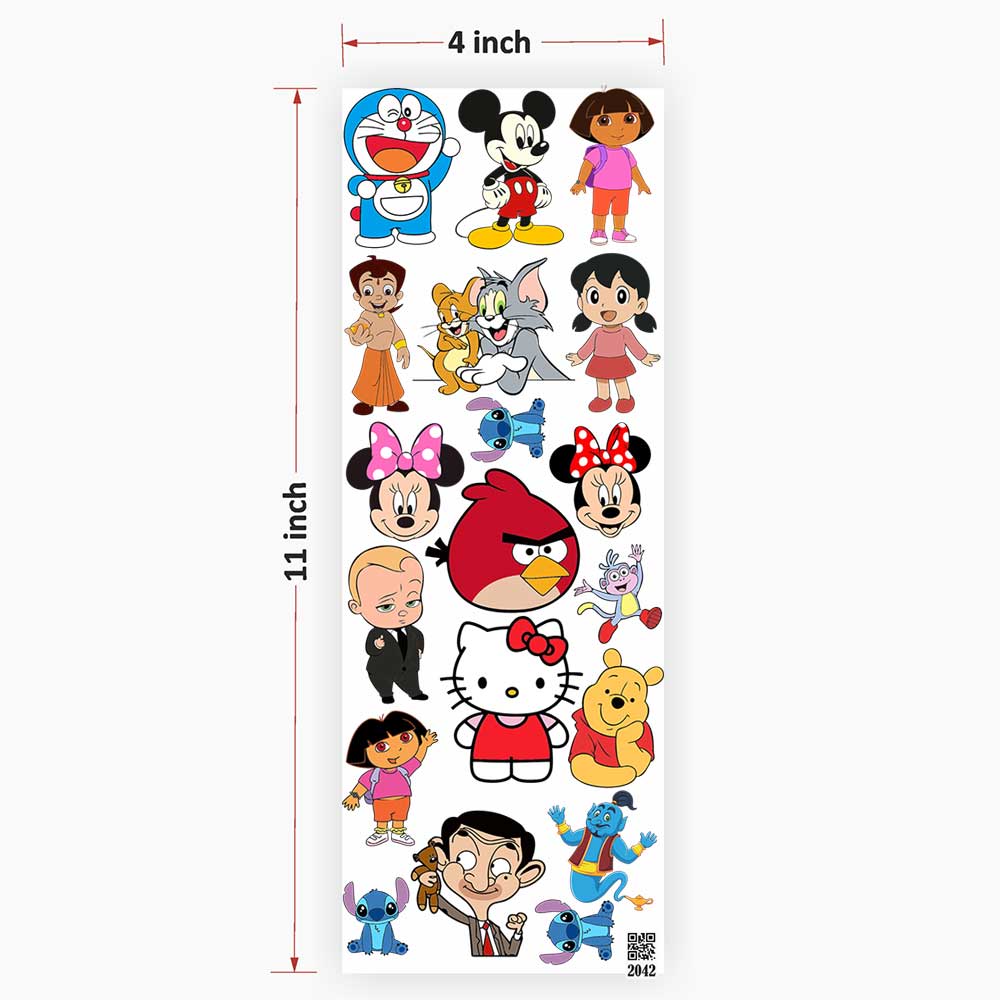 Cartoons Mix UV DTF Sticker for Resin art 2042