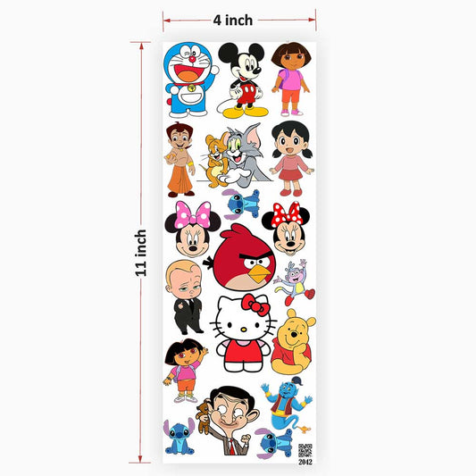 Cartoons Mix UV DTF Sticker for Resin art 2042