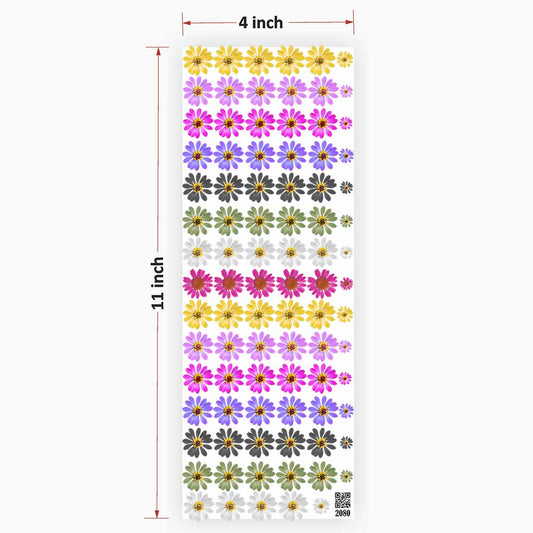 Flowers UV DTF Sticker for Resin art 2080