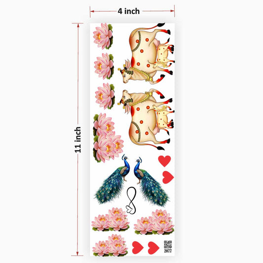 Cow and Lotush UV DTF Sticker for Resin art 2077