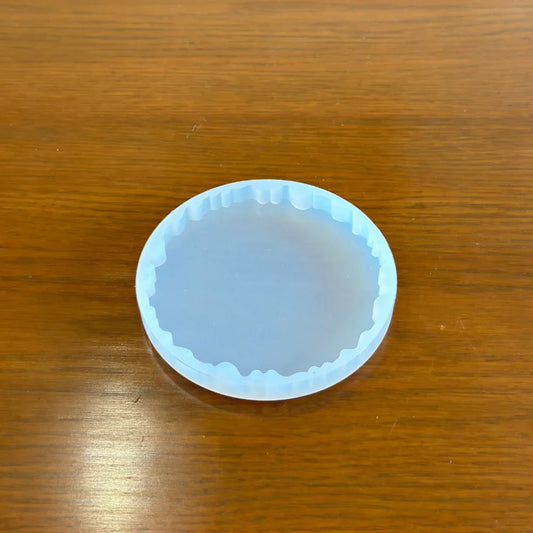 Round Agate Zigzag 2inch Silicone Mould
