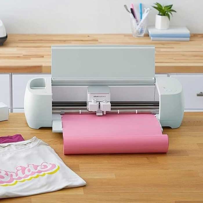 Cricut Explore 3 Vinyl Decals Cutting Machine (11.7inch Width)