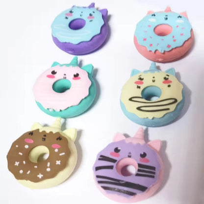Unicorn Donut Eraser for Kids – Single Piece (Assorted Designs)