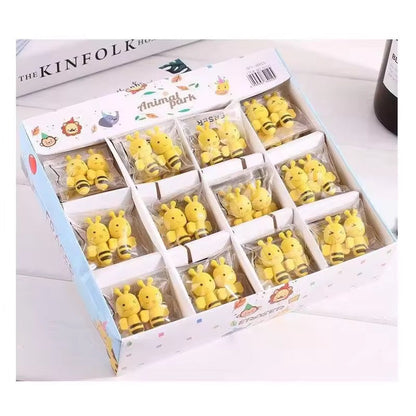 3D Honey Bee Cartoon Eraser for Kids – Single Piece (Assorted Faces)