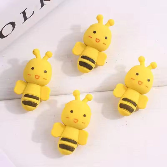 3D Honey Bee Cartoon Eraser for Kids – Single Piece (Assorted Faces)