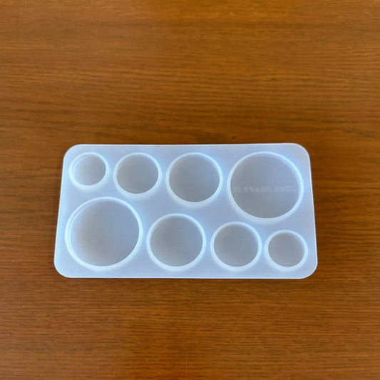 Round 8 cavity Bracelet 3×5.5inch Silicon Mould
