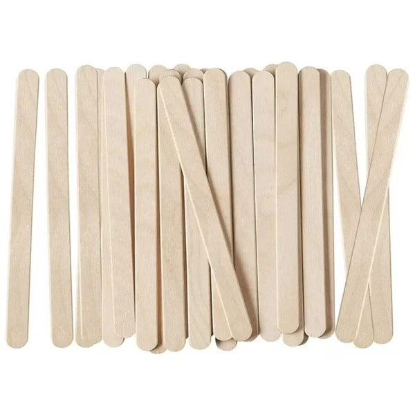 Wooden Mixing Sticks Pack of 50
