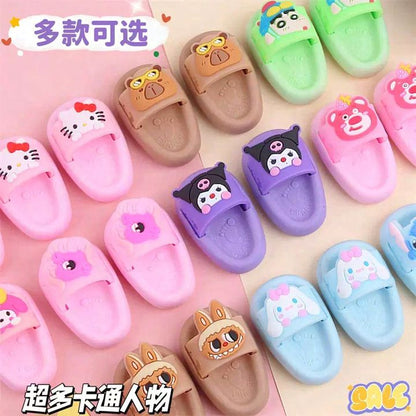 Cute Slipper Shoe Eraser for Kids – 3D Cartoon Mini Shoe Eraser (Single Set)
