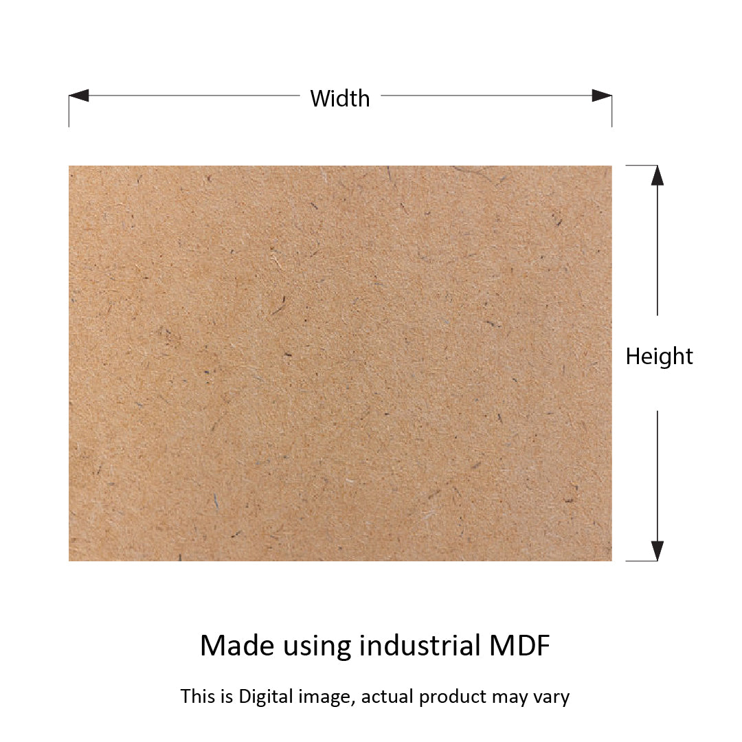 Plain Rectangle MDF Base