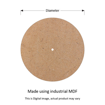 Round Clock MDF Base