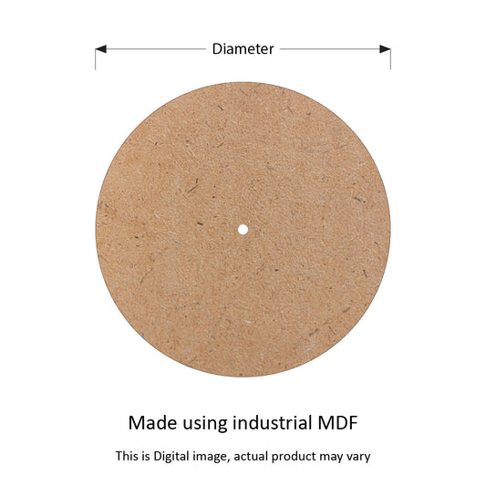 Round Clock MDF Base